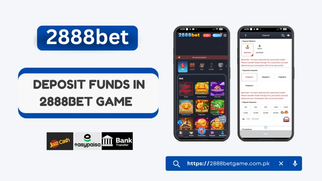 2888Bet Deposit